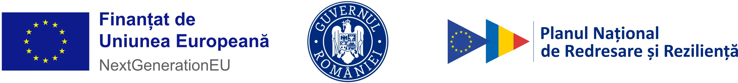 Finanțat de Uniunea Europeană NextGenerationEU, Guvernul României, Planul Național de Redresare și Reziliență